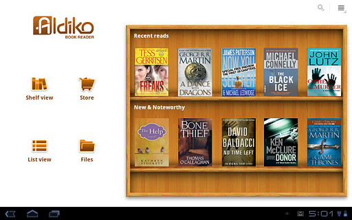 Ebook Apk ... Aldiko Book Reader   