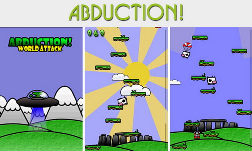 Abduction — интересная «прыгалка» типа Doodle Jump