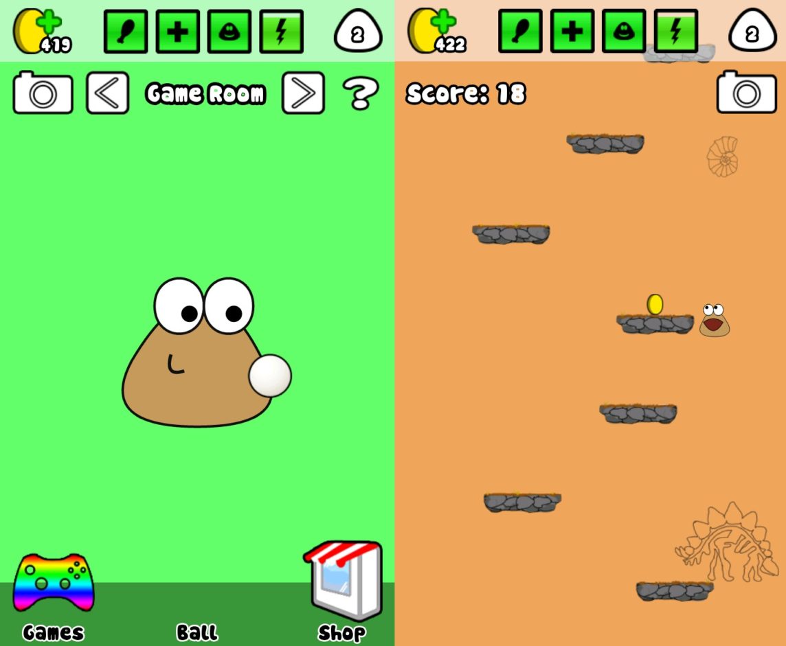 Скачать игру pou на андроид взлом