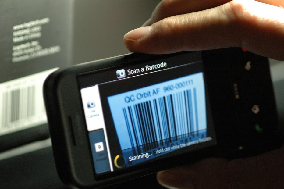 приложение Barcode Scanner