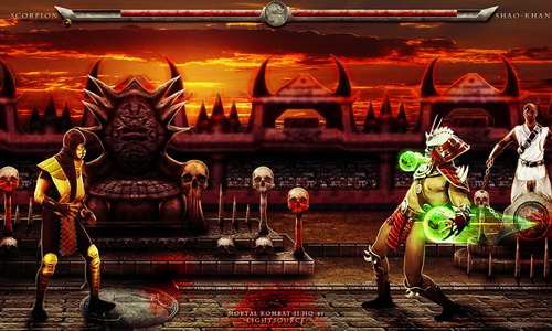 Mortal kombat Android геймплей