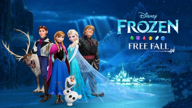 Frozen Free Fall – классическая игра “три в ряд”