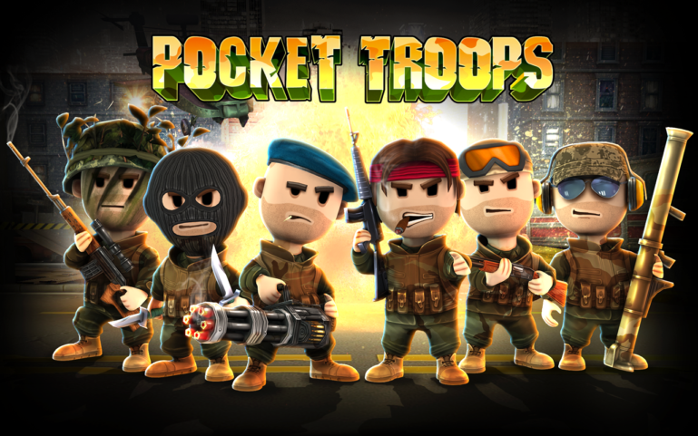 Интересная стратегия для взрослых и детей Pocket Troops