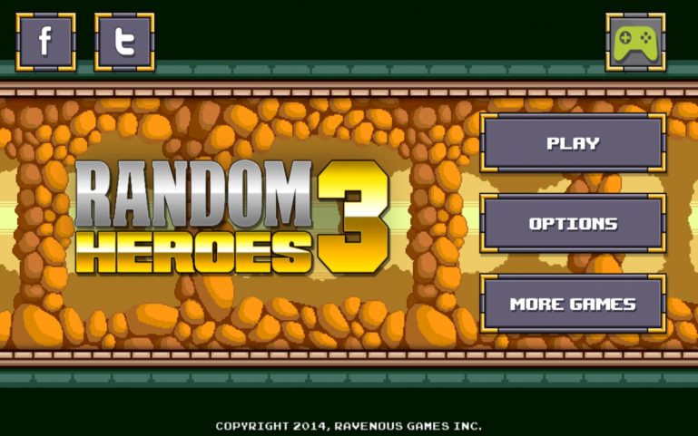 Двухмерный ретро-платформер Random Heroes 3