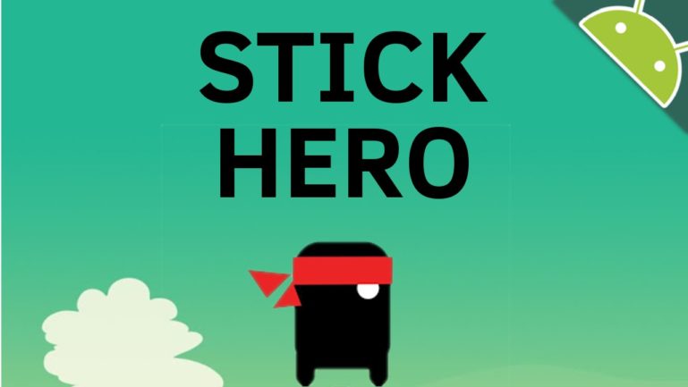 Простая, но очень затягивающая аркада Stick hero