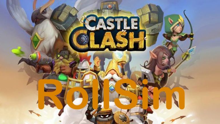 RollSim – приложение-компаньон к игре Castle Clash