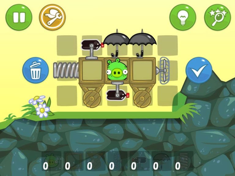 Как пройти 22 уровень в bad piggies