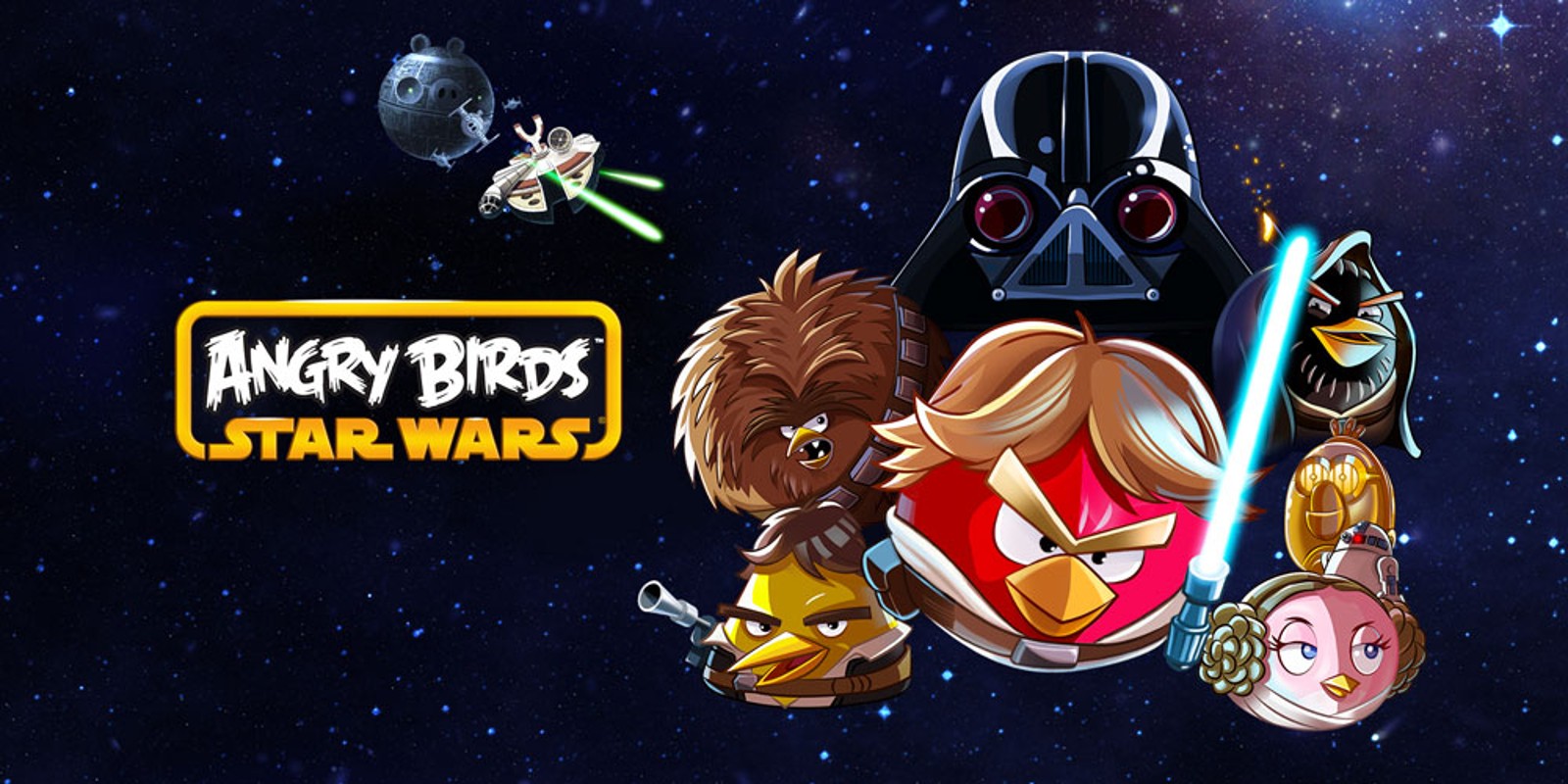 Angry birds star wars картинка