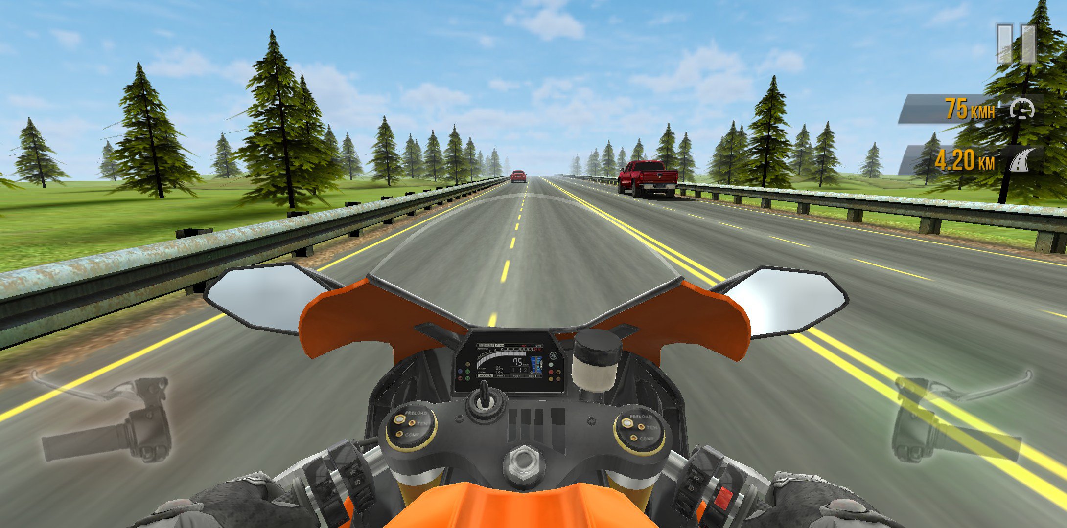 Скачать игру Traffic Rider взлом на Андроид бесплатно