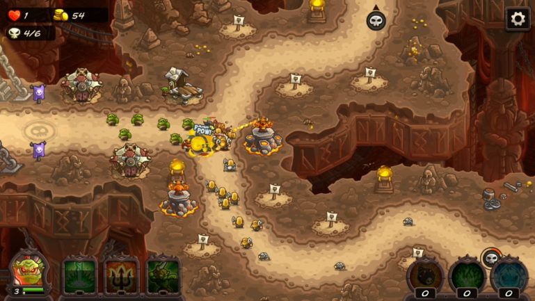 Прохождение затонувшая цитадель kingdom rush