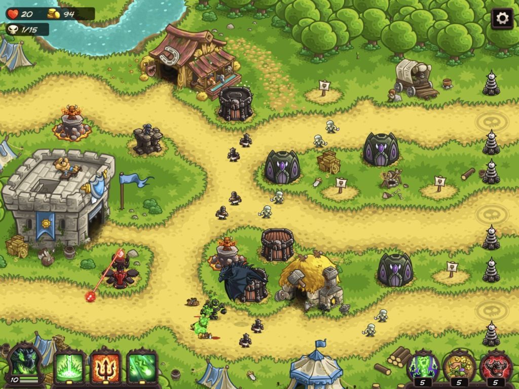 Kingdom rush vengeance прохождение