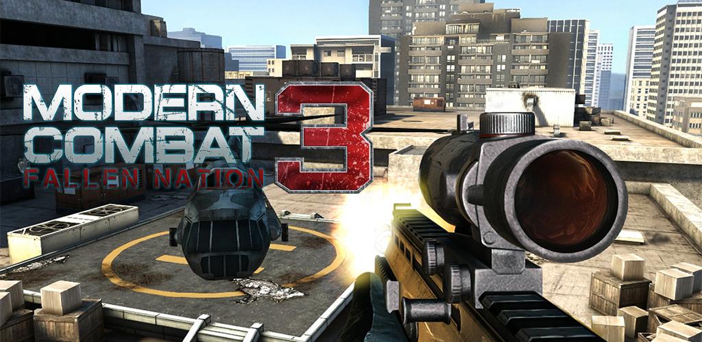 modern combat 3 android apk