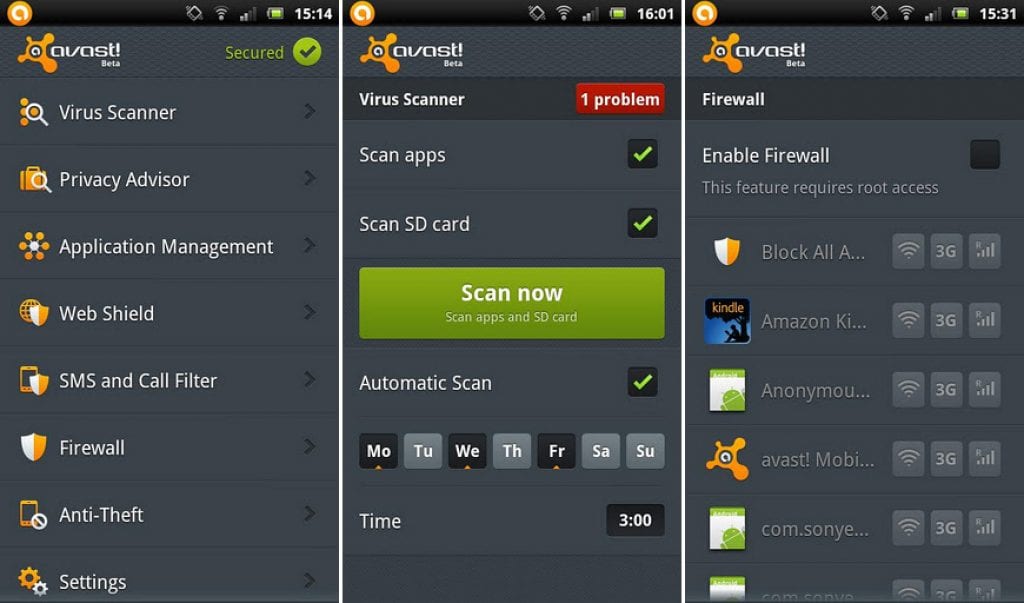 avast mobile security pro для android