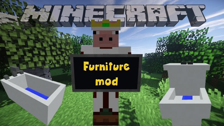 Мод на мебель для Minecraft