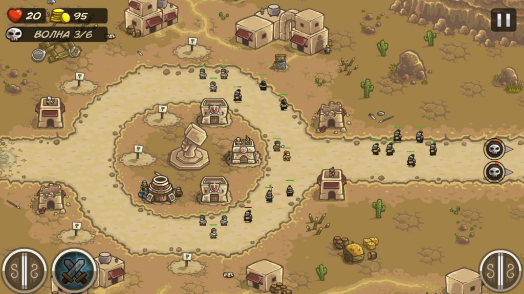 Kingdom rush frontiers прохождение храм сакры