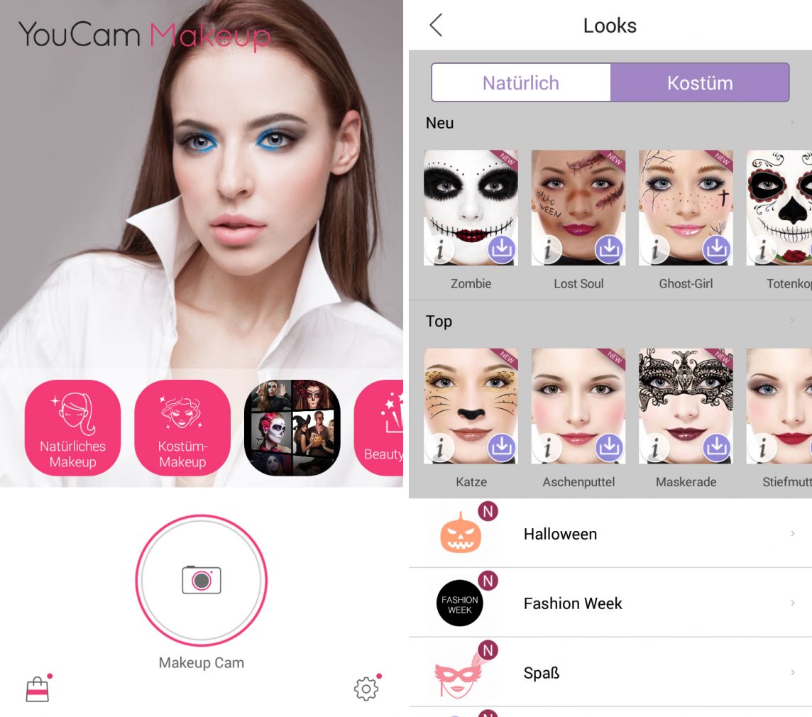 Как пользоваться приложением youcam makeup