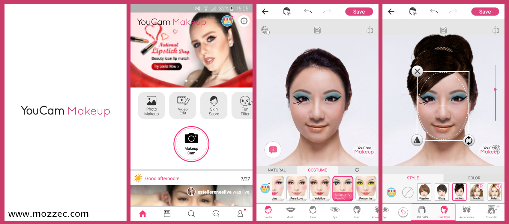 YOUCAM Makeup приложение