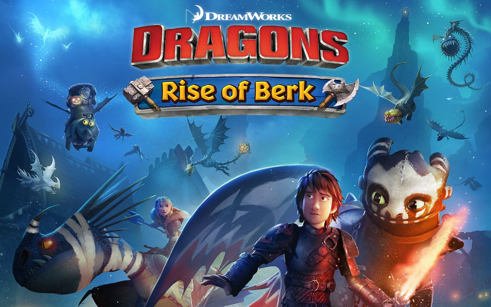 Скачать игру Dragons Rise of Berk на Андроид взлом