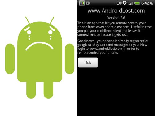 lost android