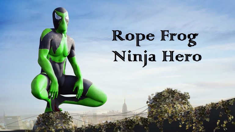 Rope Frog Ninja Hero