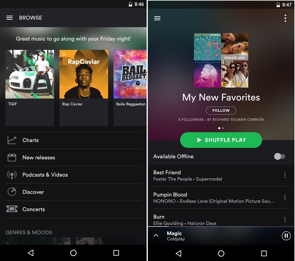 spotify android download