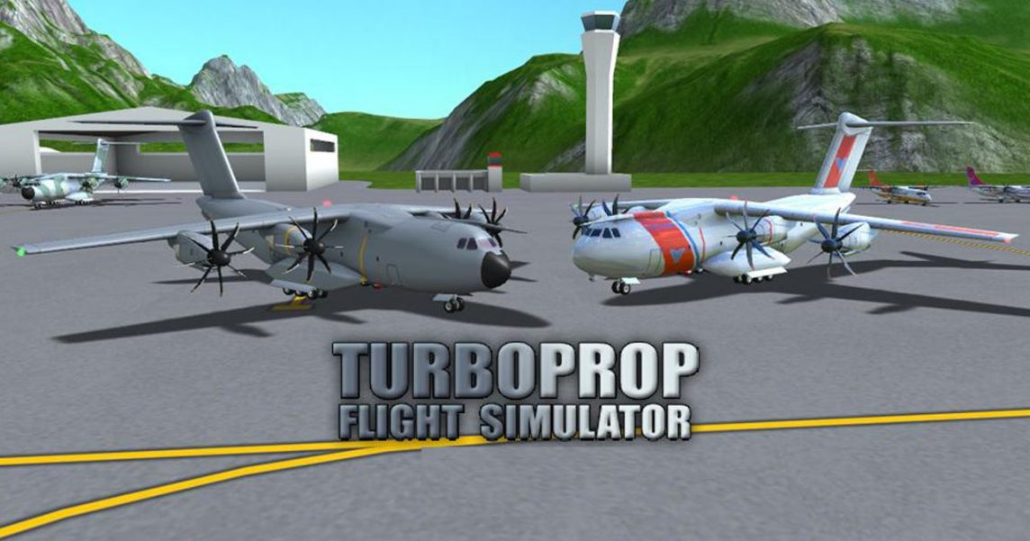 Скачать игру Turboprop Flight Simulator на Андроид все разблокировано