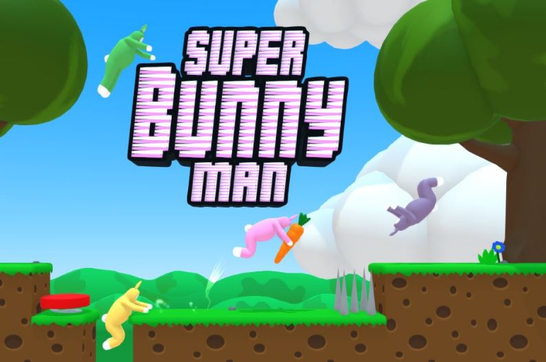 Freetp bunny man. Игра Банни мен. Super Bunny man. Супер кролики игра. Супер бани игра.