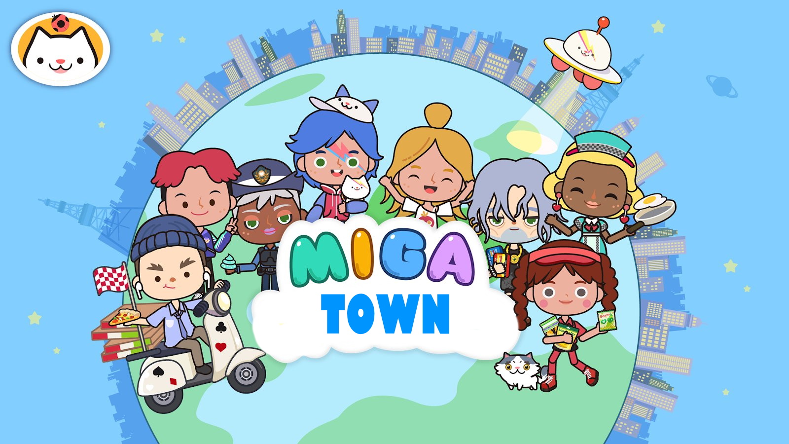 Скачать игру Miga Town на Андроид