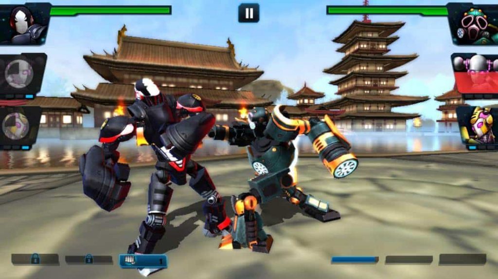 взломанная игра ultimate robot fighting на андроид