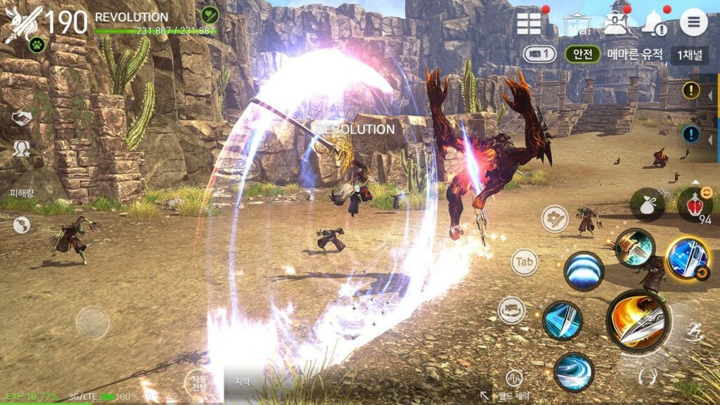 blade and soul revolution mobile скачать 