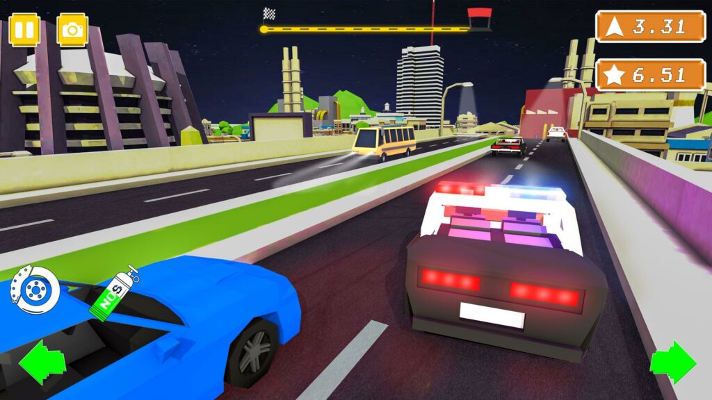 blocky cars racer много денег
